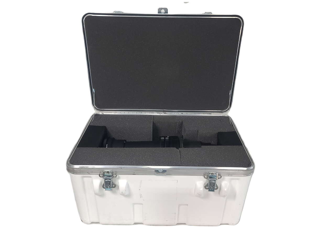 Christie 118-100111-XX ILS 3-Chip DLP Projector Lens, 1.25-1.6:1 SX+/ 1.16-1.49:1 HD 0.95" In Hard Carry Case