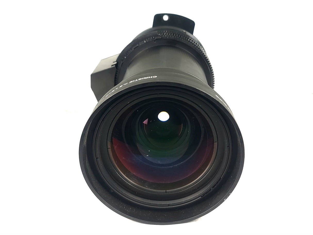Christie 118-100111-XX ILS 3-Chip DLP Projector Lens, 1.25-1.6:1 SX+/ 1.16-1.49:1 HD 0.95" In Hard Carry Case