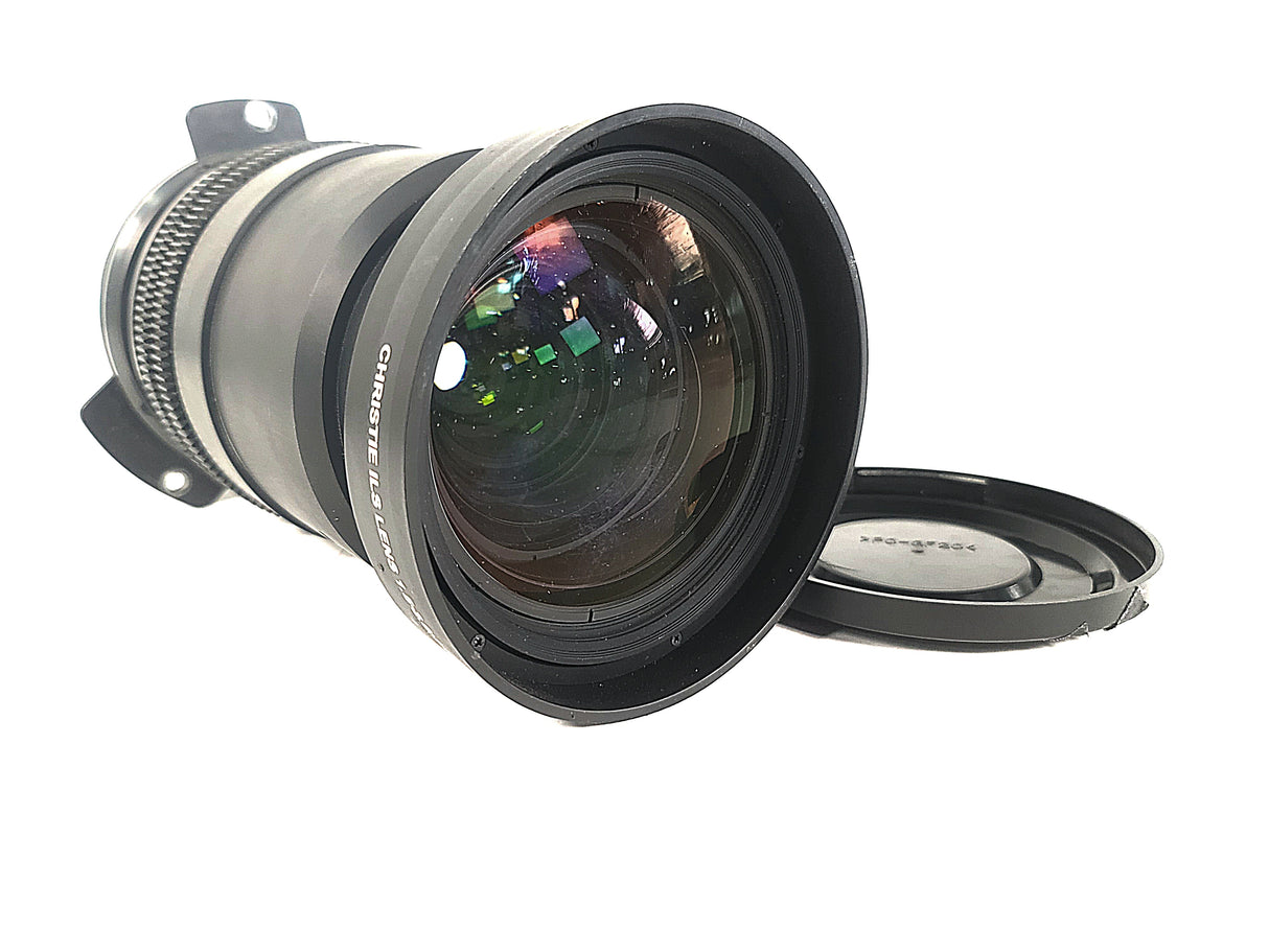 Christie 118-100112-XX ILS 3-Chip DLP Projector Lens, 1.5-2.0:1 SX+ / 1.4-1.8:1 HD .95"
