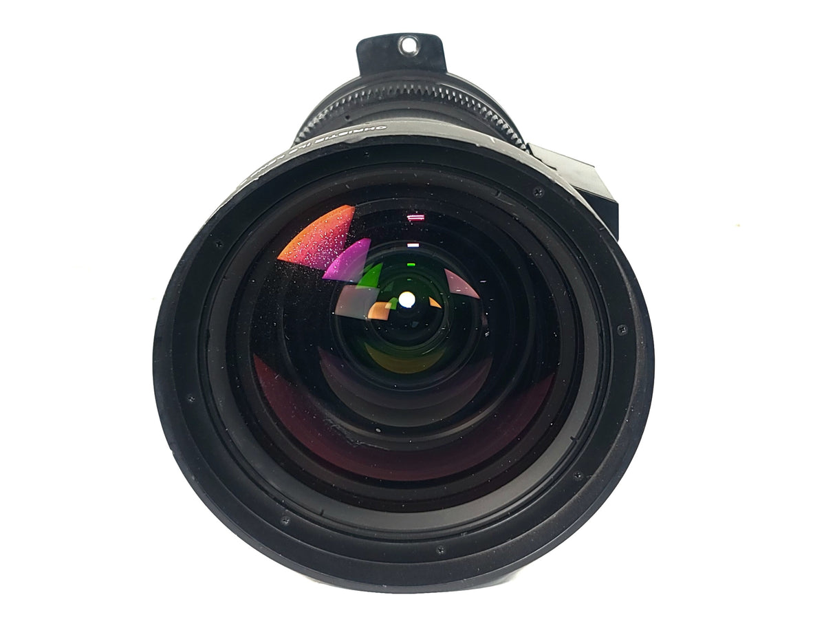 Christie 118-100110-XX ILS 3-Chip DLP Fixed Projector Lens, 0.73:1 SX+/ 0.67:1 HD 0.95" In Hard Carry Case