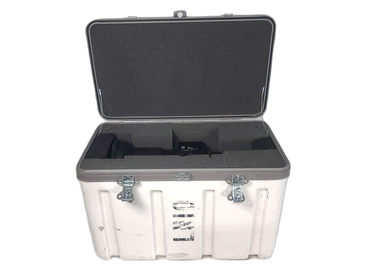 Christie 118-100110-XX ILS 3-Chip DLP Fixed Projector Lens, 0.73:1 SX+/ 0.67:1 HD 0.95" In Hard Carry Case