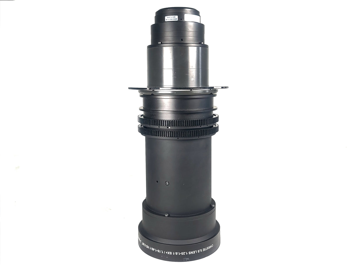 Christie 118-100111-XX ILS 3-Chip DLP Projector Lens, 1.25-1.6:1 SX+/ 1.16-1.49:1 HD 0.95" In Hard Carry Case