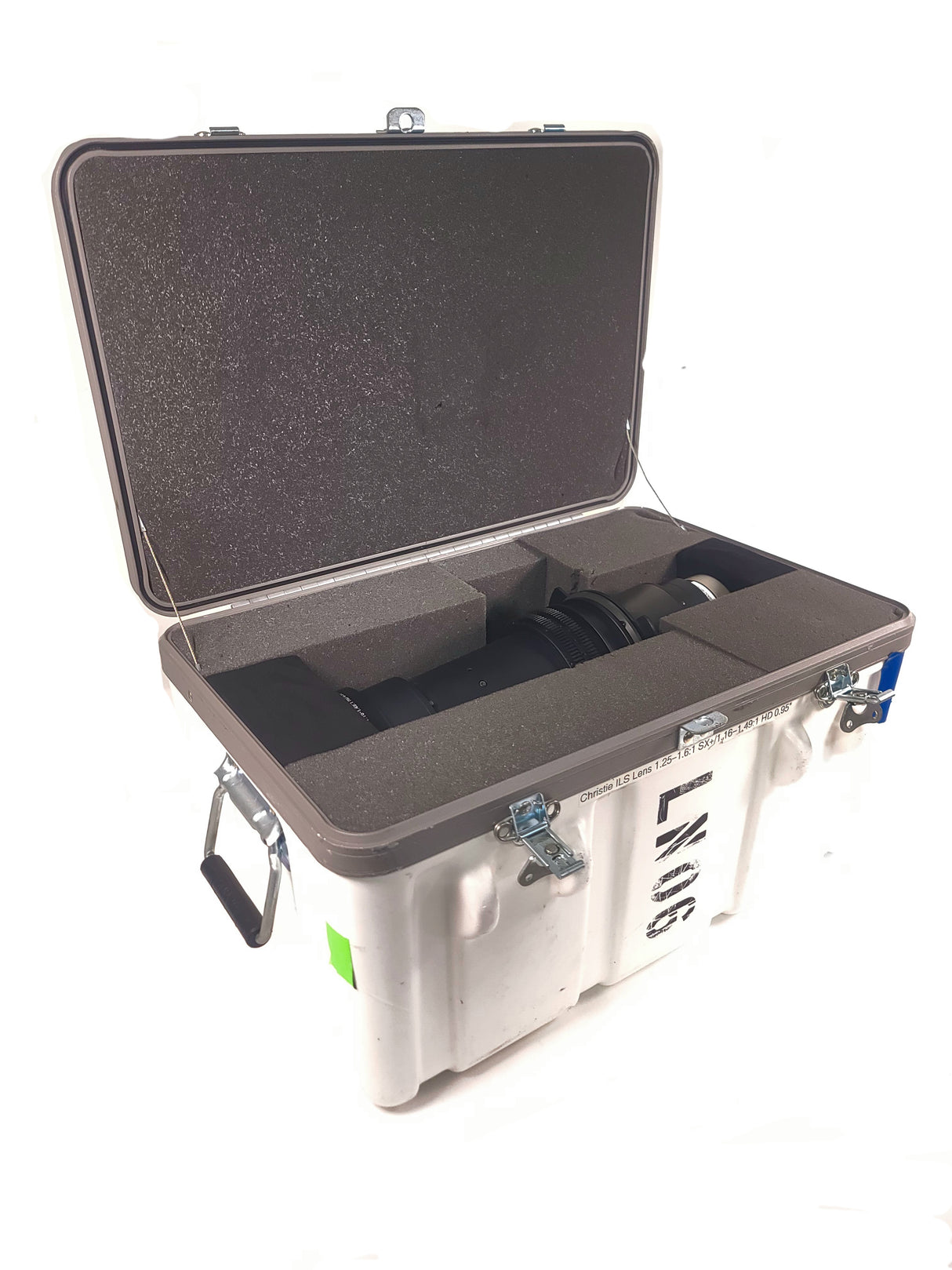 Christie 118-100111-XX ILS 3-Chip DLP Projector Lens, 1.25-1.6:1 SX+/ 1.16-1.49:1 HD 0.95" In Hard Carry Case