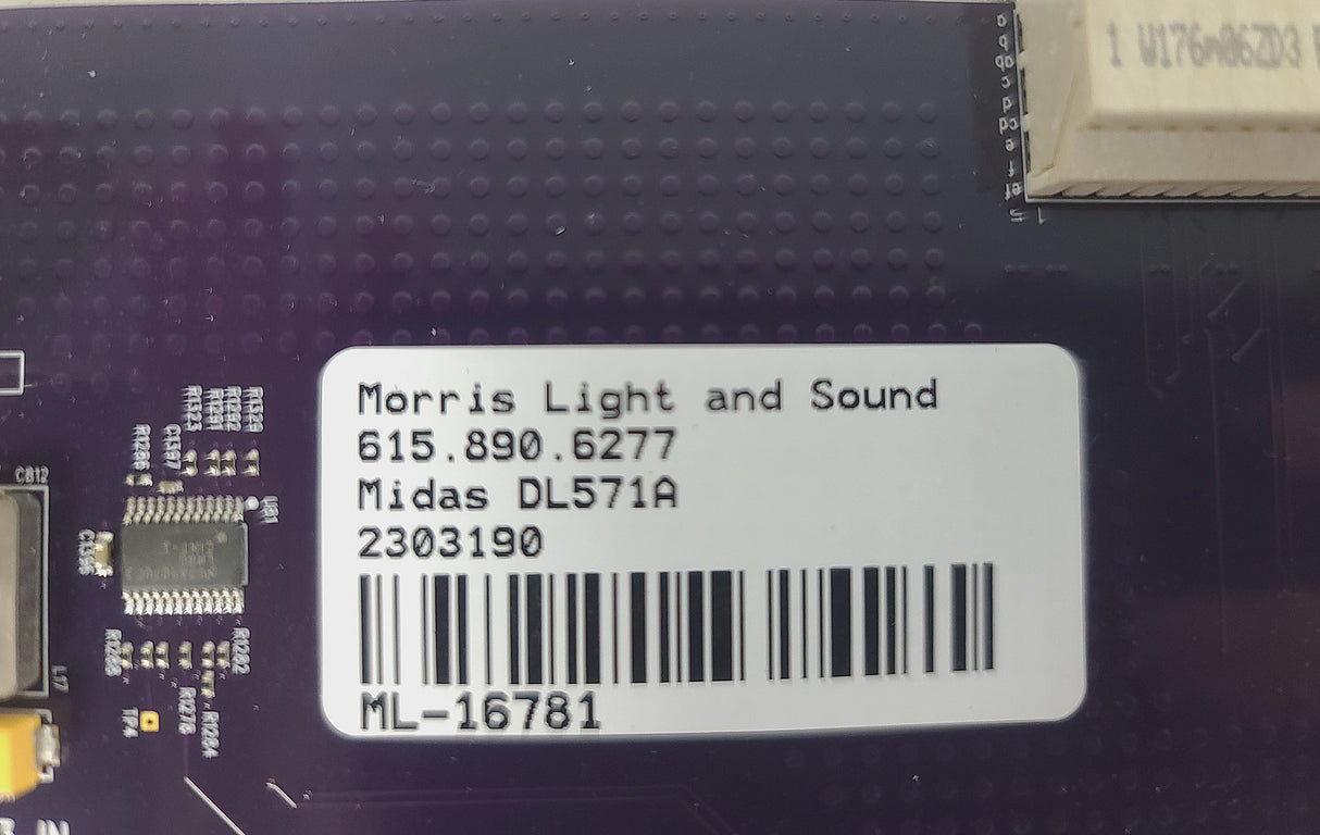 Midas DL571A Audio System Engine DSP Card For Neutron (PCX-DL571a)