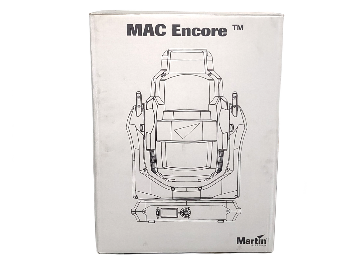 Martin Lighting Mac Encore Wash WRM Moving Head Light w/ SIP in Original Box (NEW)