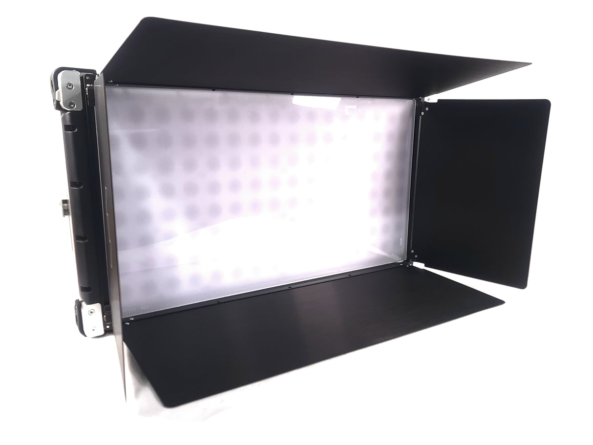 Cream Source Vortex8 2x1 RGBW 650W LED Light w/ Mount, Diffuser, Jumper Cable & Barn Doors