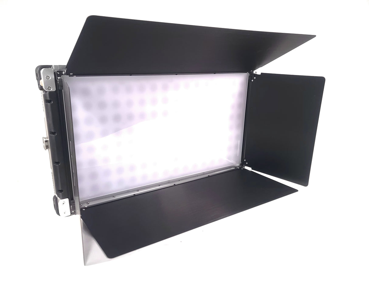 Cream Source Vortex8 2x1 RGBW 650W LED Light w/ Mount, Diffuser, Jumper Cable & Barn Doors