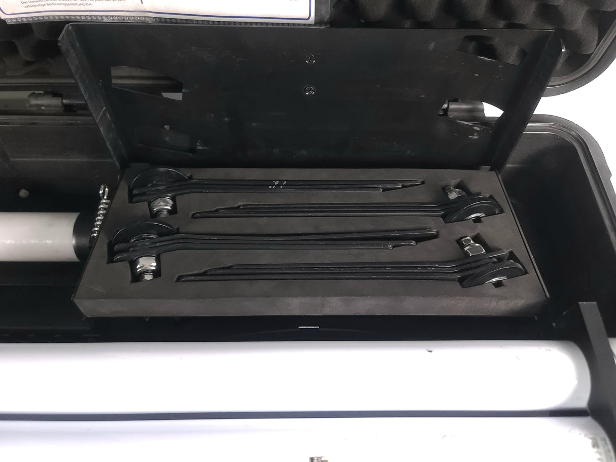 Astera AX1 PixelTube Kit – (8) RGB LED Tubes w/ Remote, Power Supplies & Mounting Hardware in Rolling Charging Case