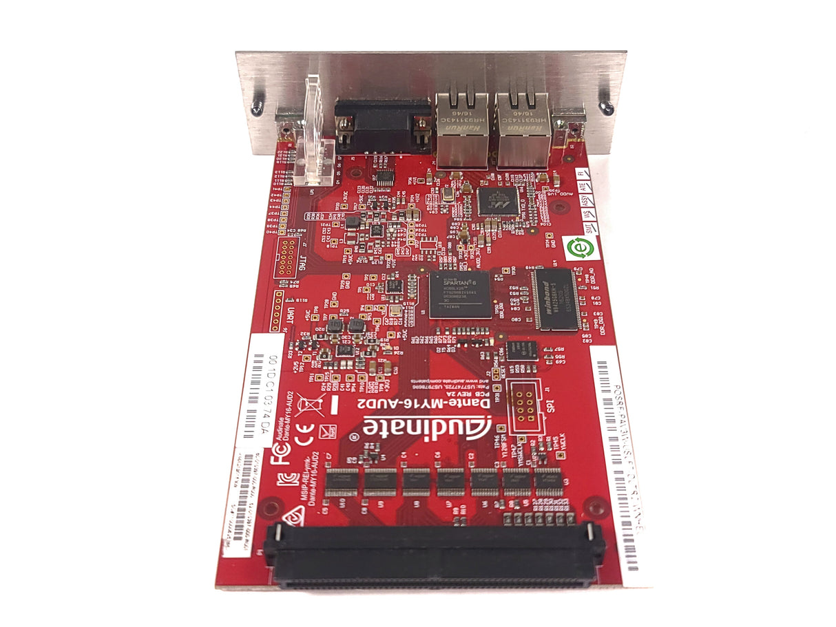 Audinate Dante-MY16-AUD2 I/O Expansion Card for Yamaha Mixers