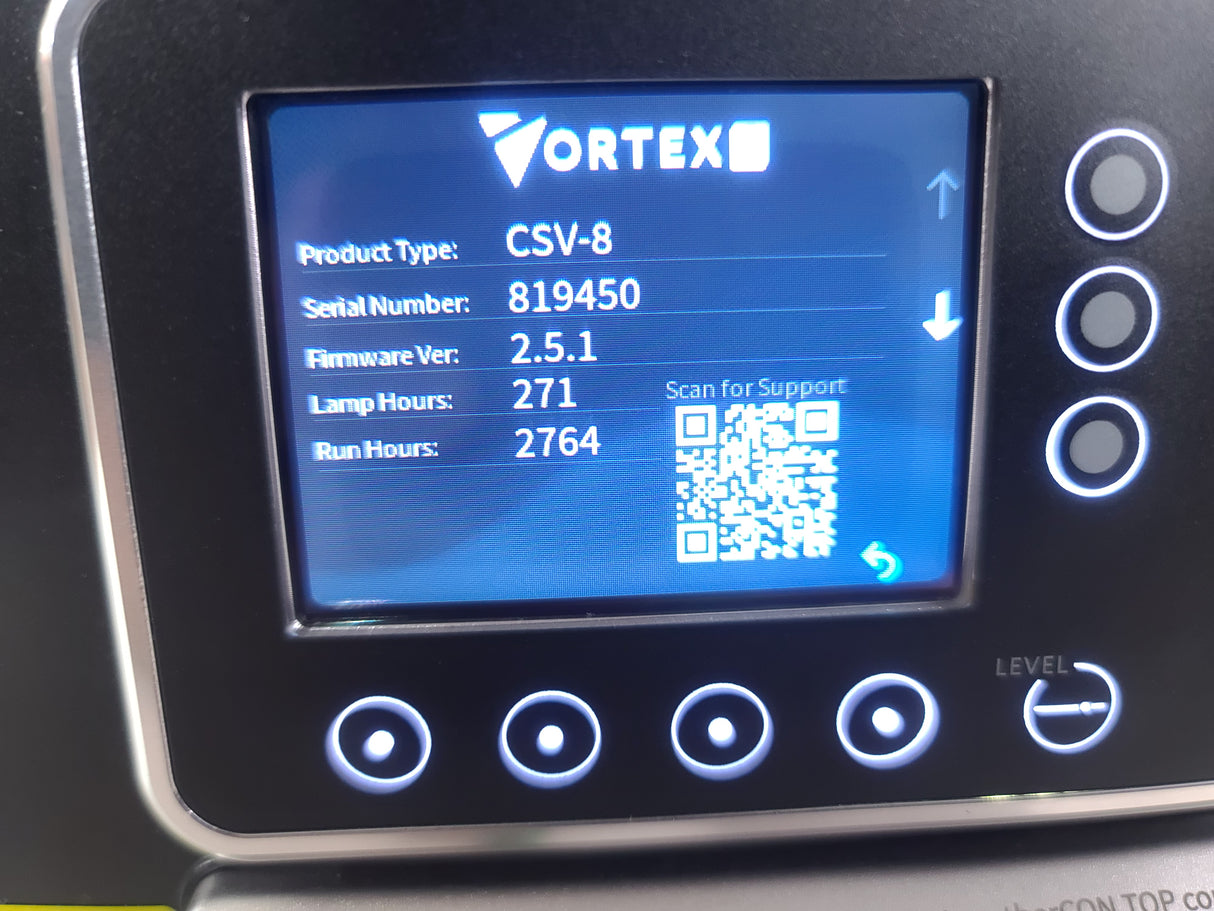 Cream Source Vortex8 2x1 RGBW 650W LED Light w/ Mount, Diffuser, Jumper Cable & Barn Doors