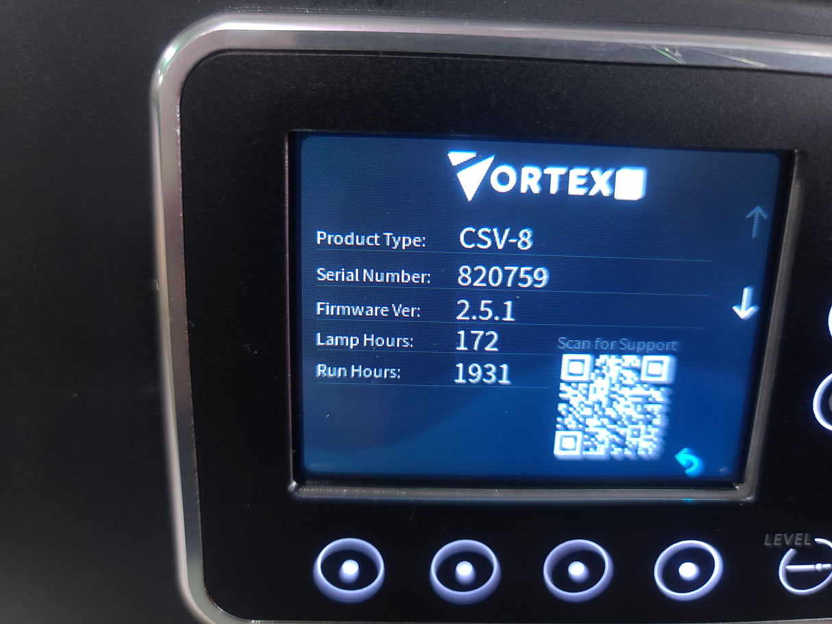 Cream Source Vortex8 2x1 RGBW 650W LED Light w/ Mount, Diffuser, Jumper Cable & Barn Doors