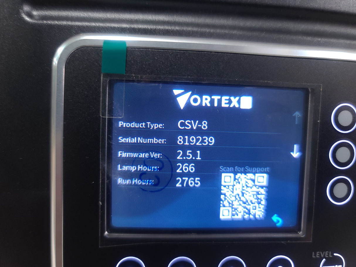 Cream Source Vortex8 2x1 RGBW 650W LED Light w/ Mount, Diffuser, Jumper Cable & Barn Doors