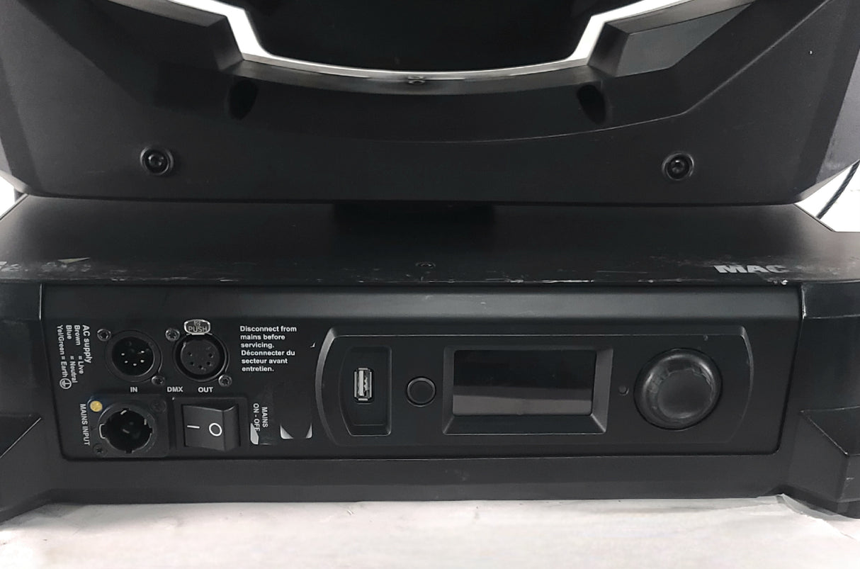 (3) Martin Viper Wash DX Moving Head Lights w/ Accessories in Steel Road Cage