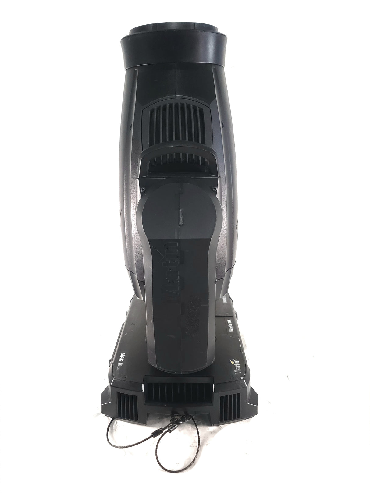 (3) Martin Viper Wash DX Moving Head Lights w/ Accessories in Steel Road Cage