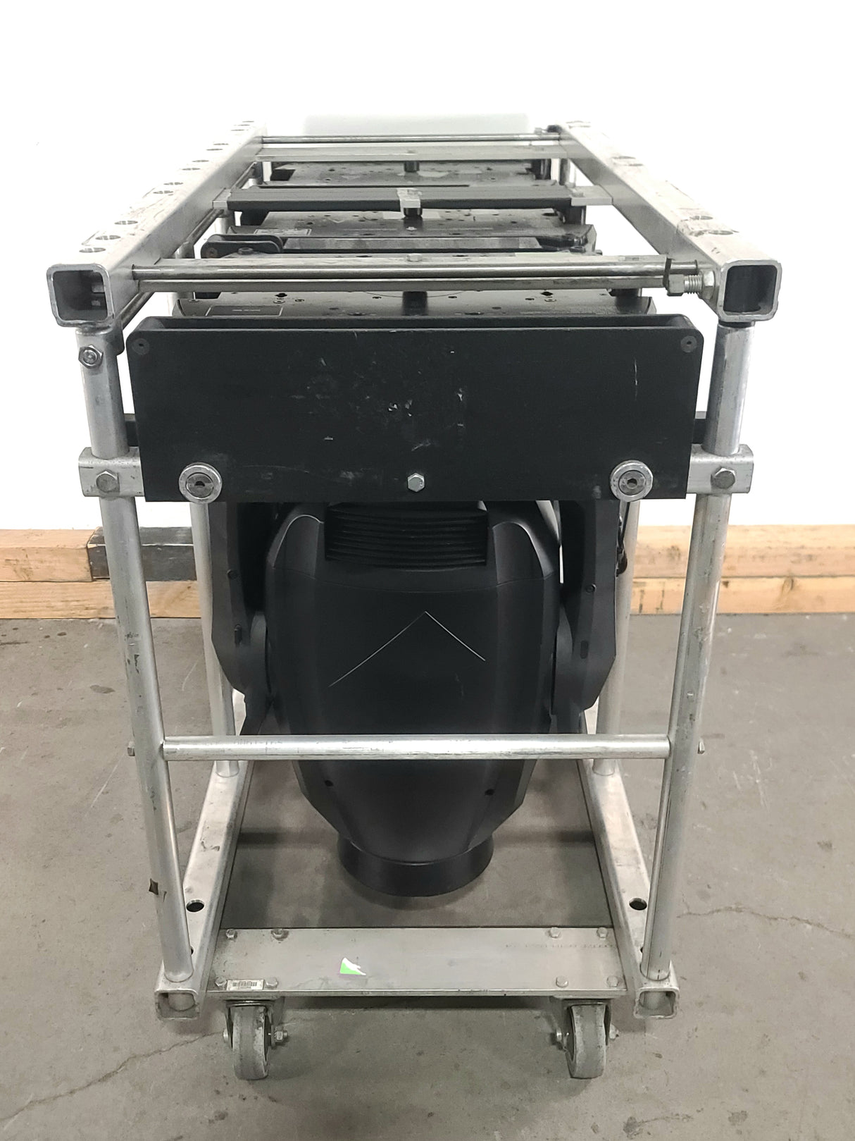 (3) Martin Viper Wash DX Moving Head Lights w/ Accessories in Steel Road Cage