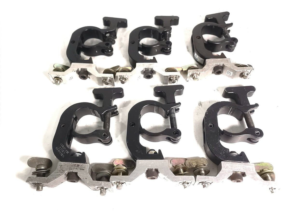 (3) Martin Viper Wash DX Moving Head Lights w/ Accessories in Steel Road Cage