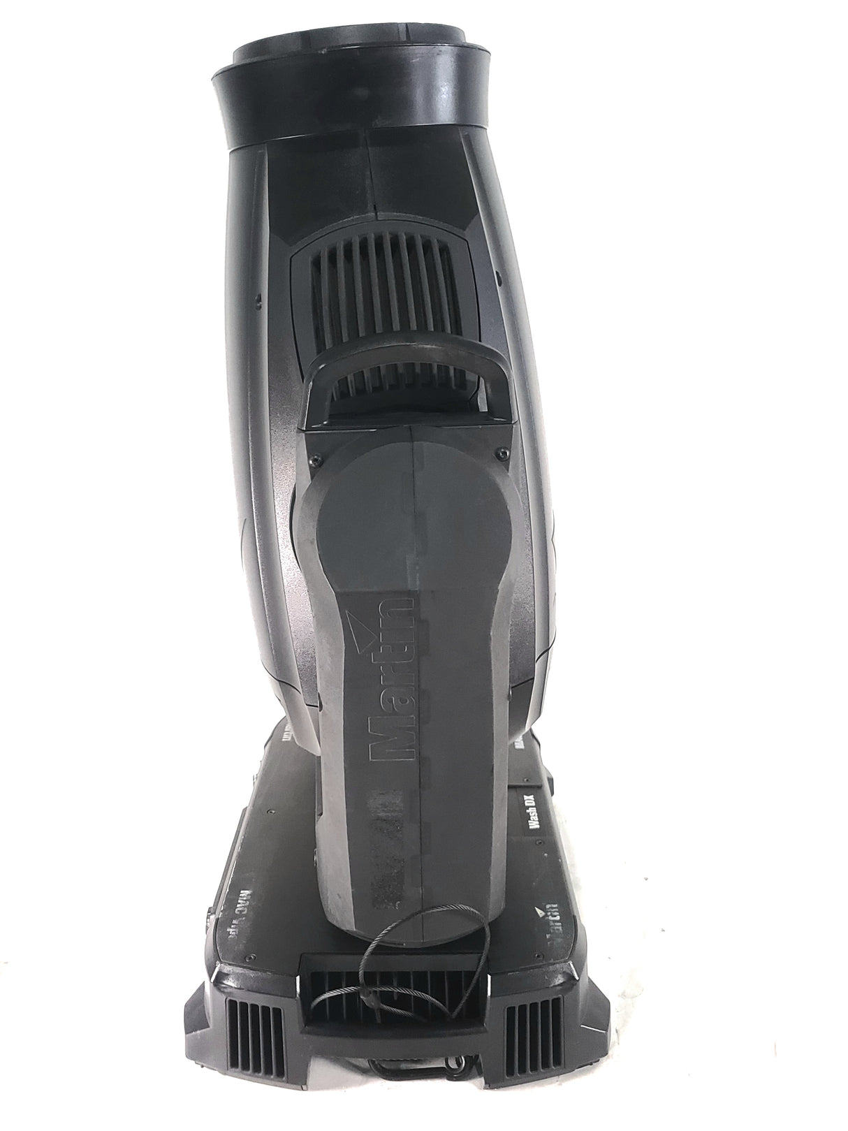 (3) Martin Viper Wash DX Moving Head Lights w/ Accessories in Steel Road Cage