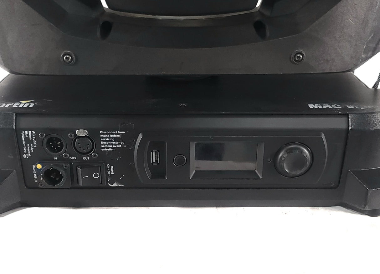 (3) Martin Viper Wash DX Moving Head Lights w/ Accessories in Steel Road Cage