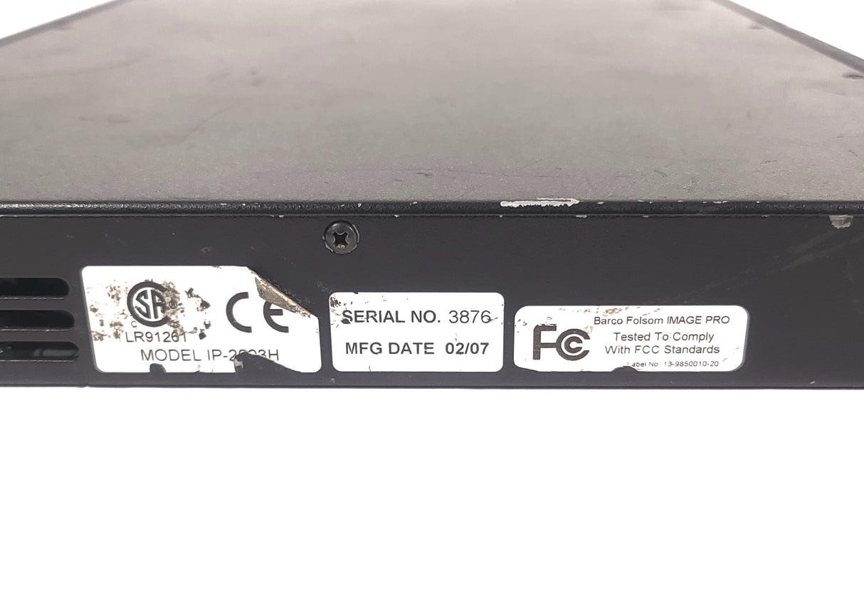 Barco Folsom IP-2003H Image Pro HD Video Converter/Scaler System