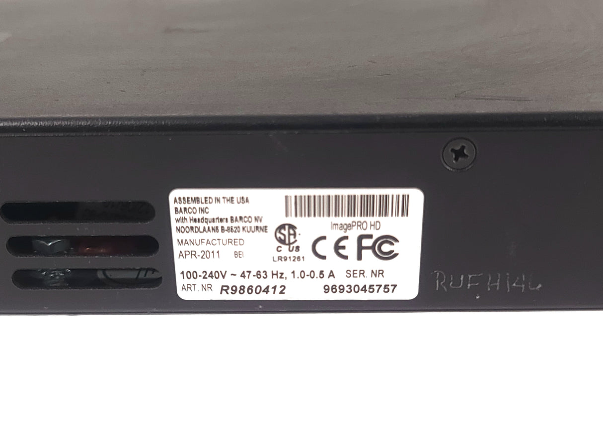 Barco R9860412 Image Pro HD Multi-Format Signal Processor