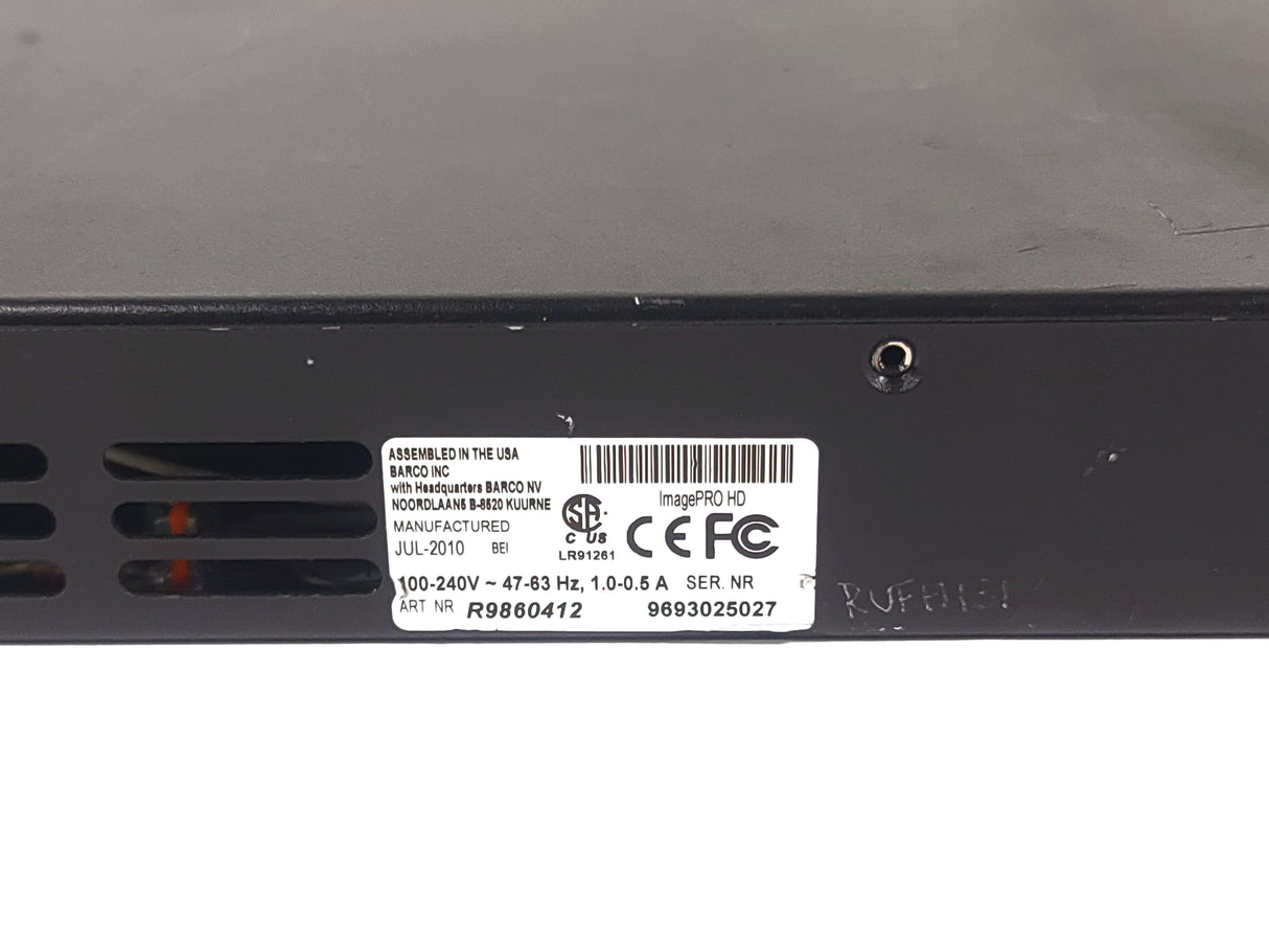 Barco R9860412 Image Pro HD Multi-Format Signal Processor