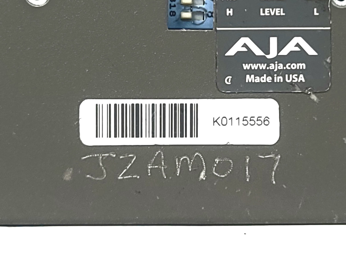 AJA HD10AMA Dual Rate HD/SD 4 CH w/ PSU