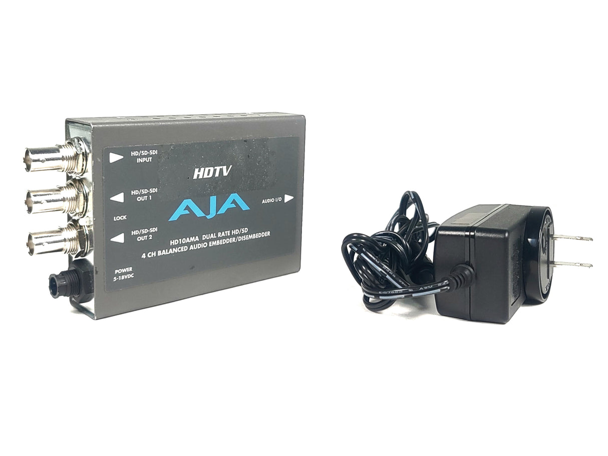 AJA HD10AMA Dual Rate HD/SD 4 CH w/ PSU