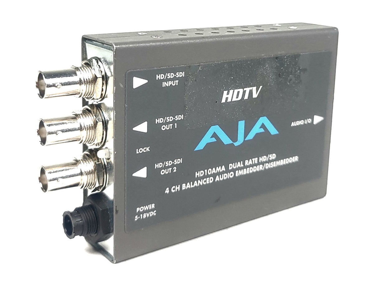 AJA HD10AMA Dual Rate HD/SD 4 CH w/ PSU