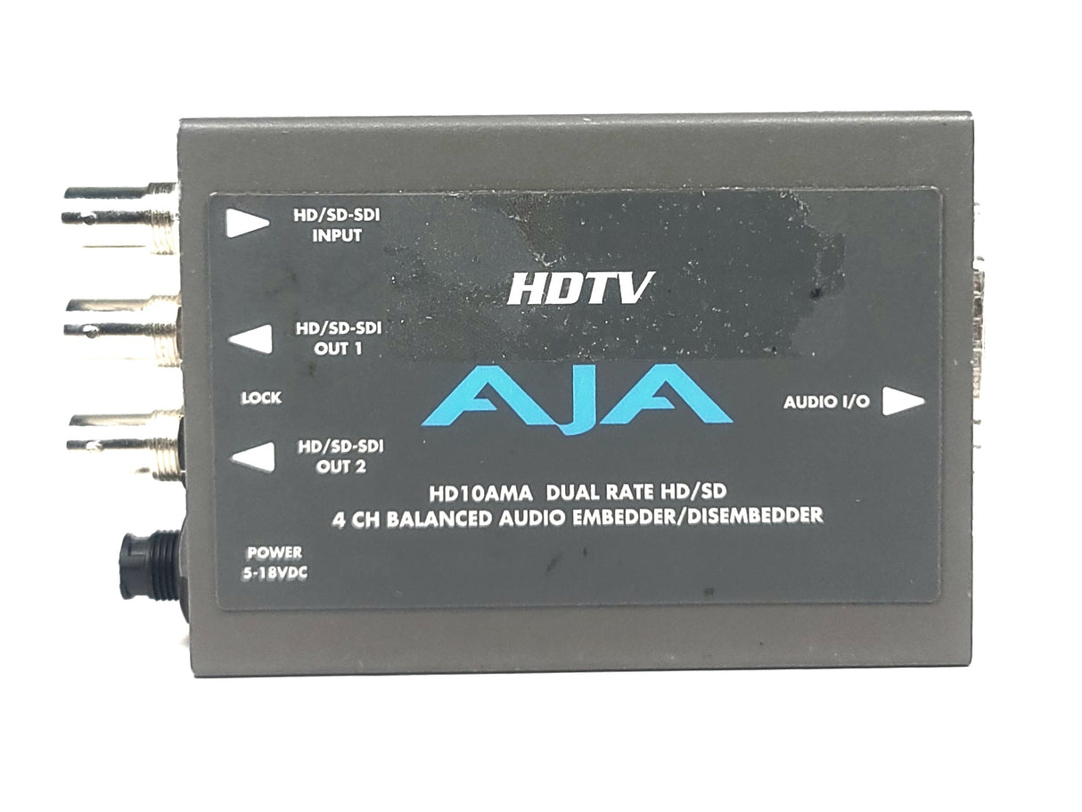 AJA HD10AMA Dual Rate HD/SD 4 CH w/ PSU