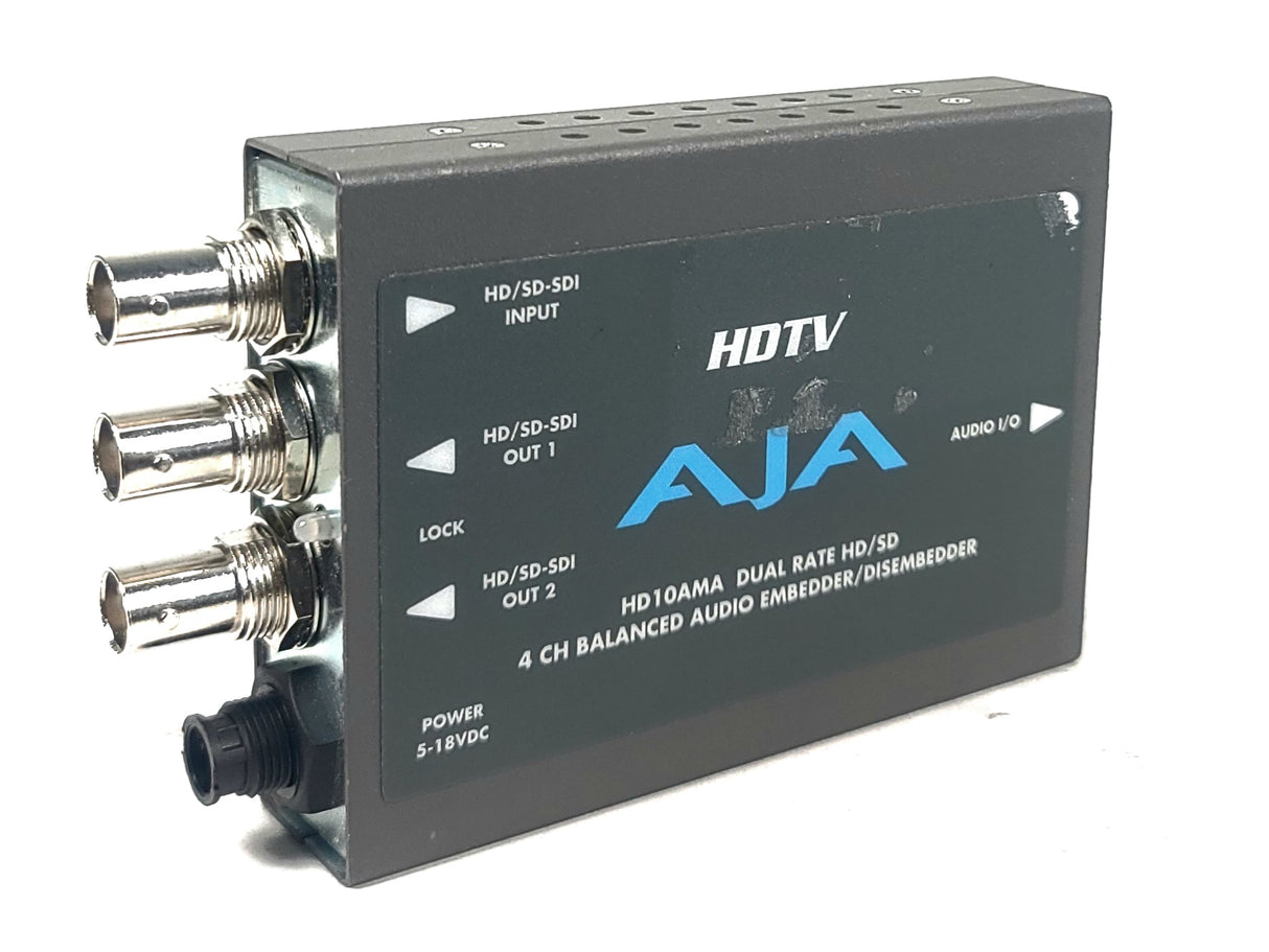 AJA HD10AMA Dual Rate HD/SD 4 CH w/ PSU
