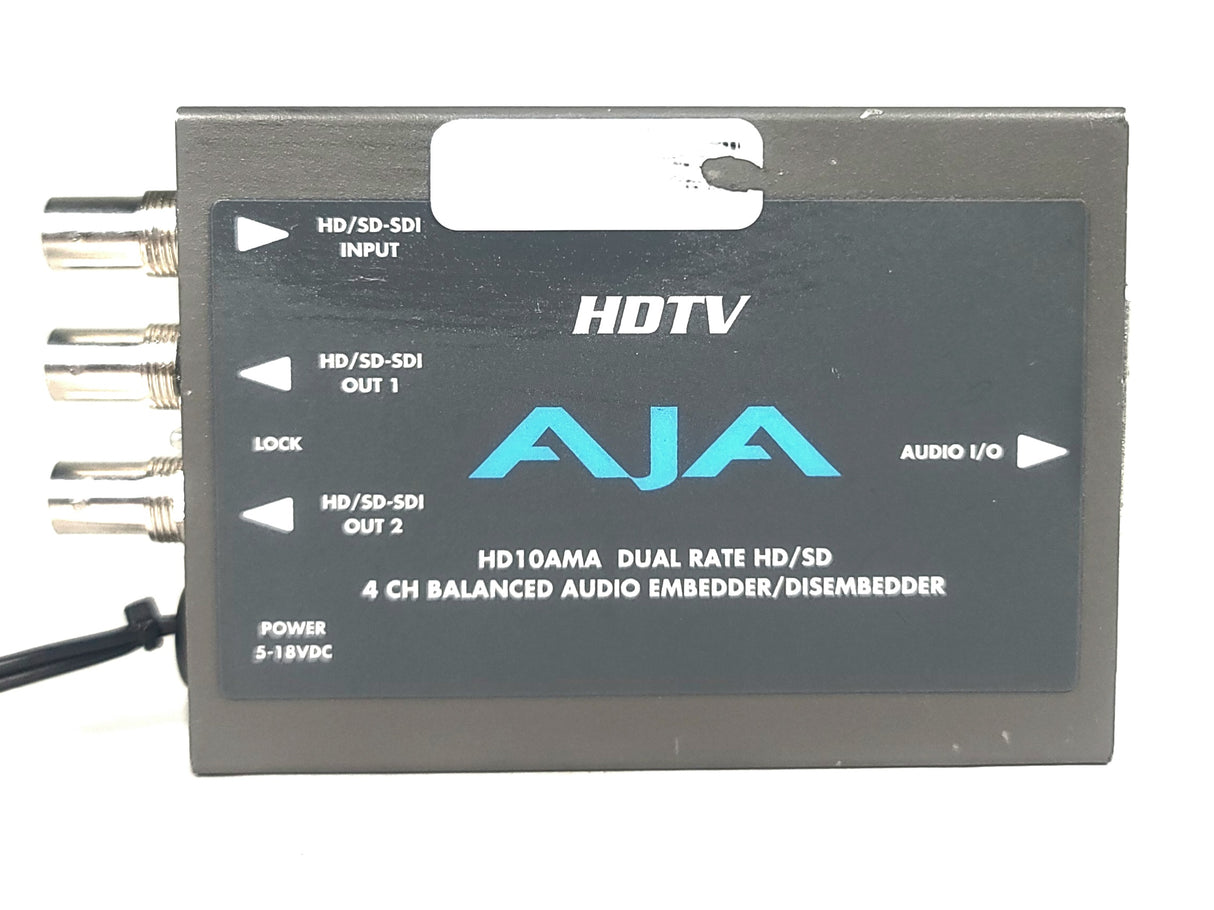 AJA HD10AMA Dual Rate HD/SD 4 CH w/ PSU