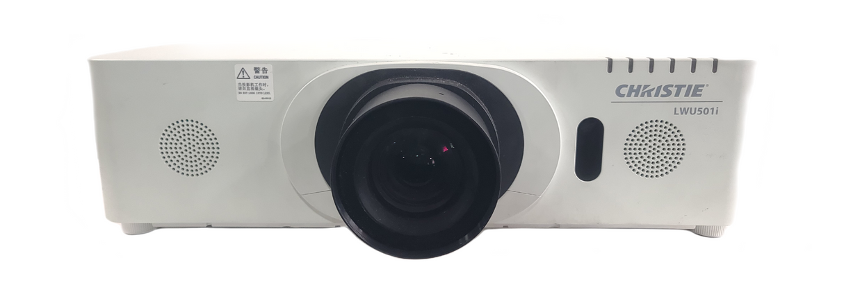 Christie LWU501i 3-Chip 5000 Lumen WUXGA LCD Conference Projector & ML-703 Lens w/ Accessories