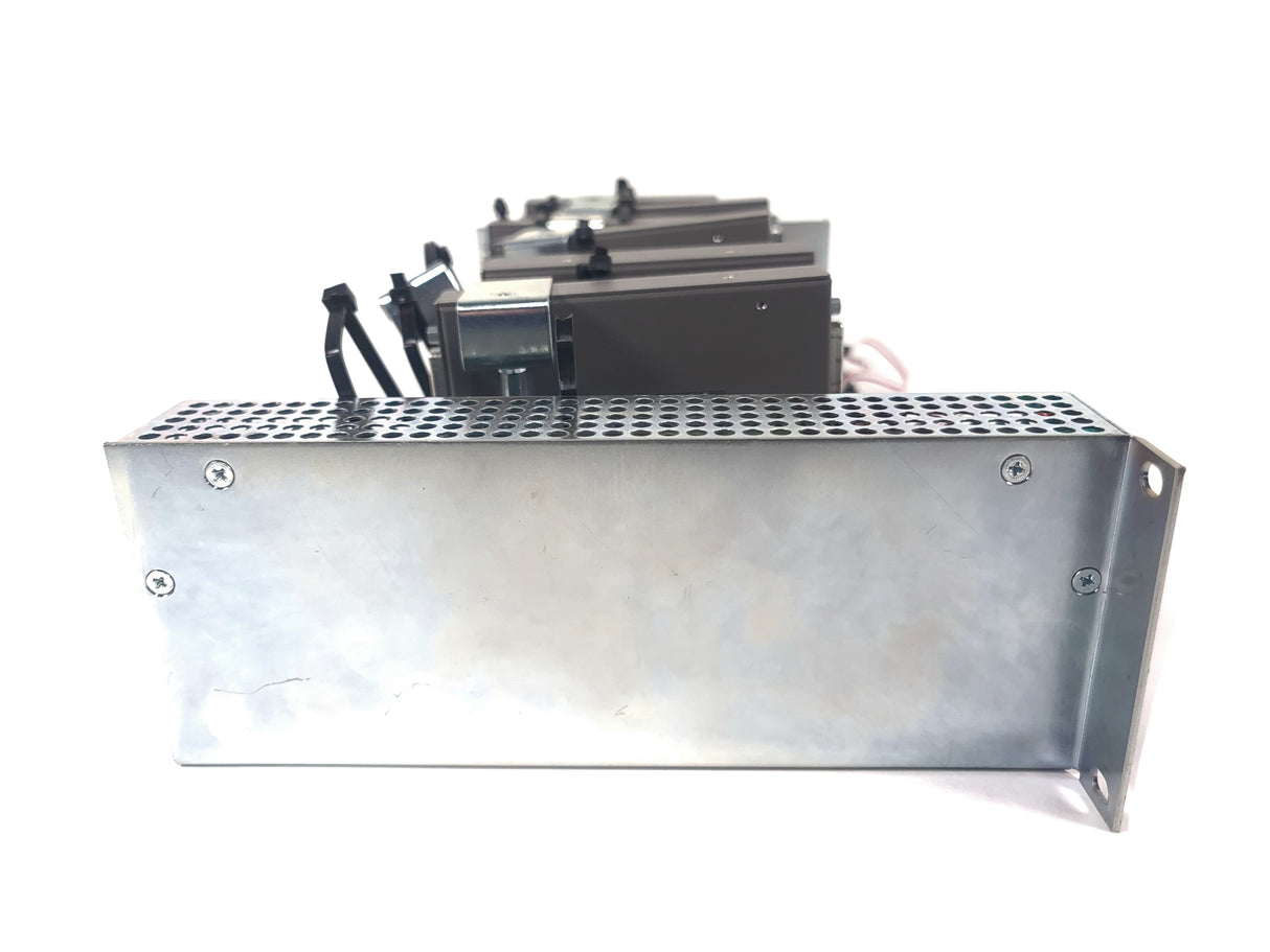 (6) AJA ROI-DVI Converters in Custom Power Rack Unit