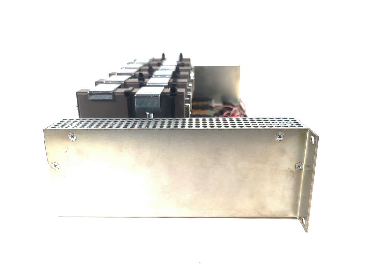 (6) AJA ROI-DVI Converters in Custom Power Rack Unit