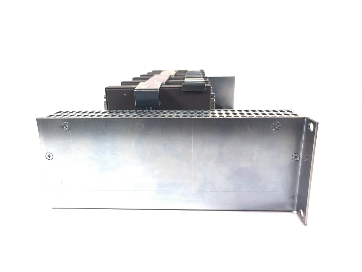 (6) AJA ROI-DVI Converters in Custom Power Rack Unit