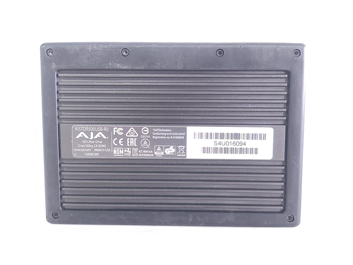(2) AJA KiStor500USB-R0 512 GB Storage Module