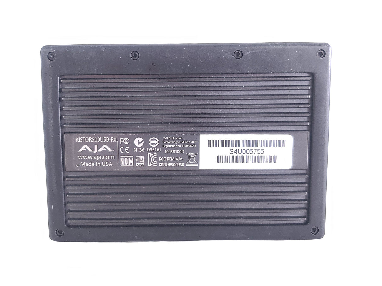 (2) AJA KiStor500USB-R0 512 GB Storage Module