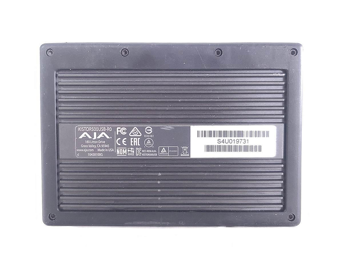 (2) AJA KiStor500USB-R0 512 GB Storage Module