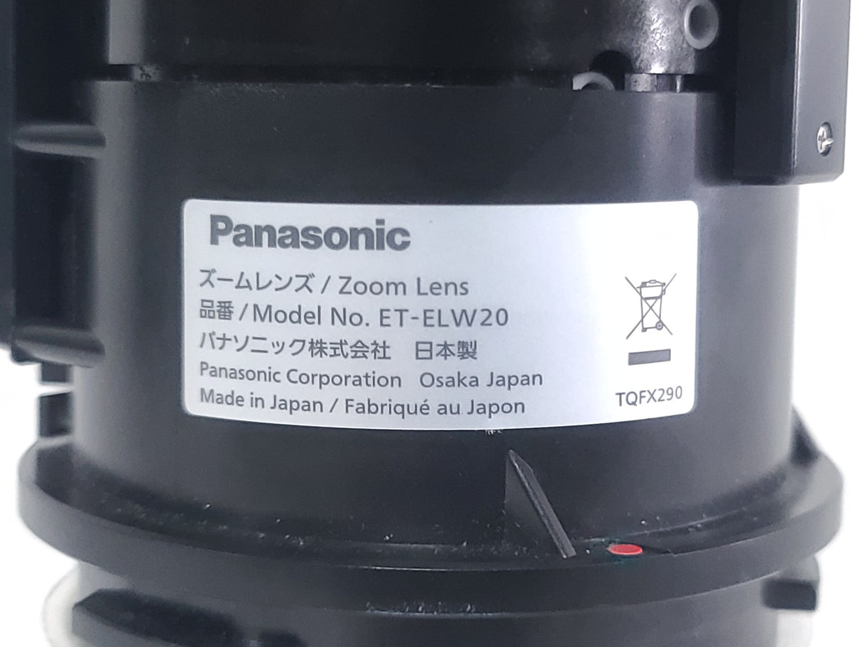 Panasonic ET-ELW20 1.3-1.7:1 Zoom Projector Lens