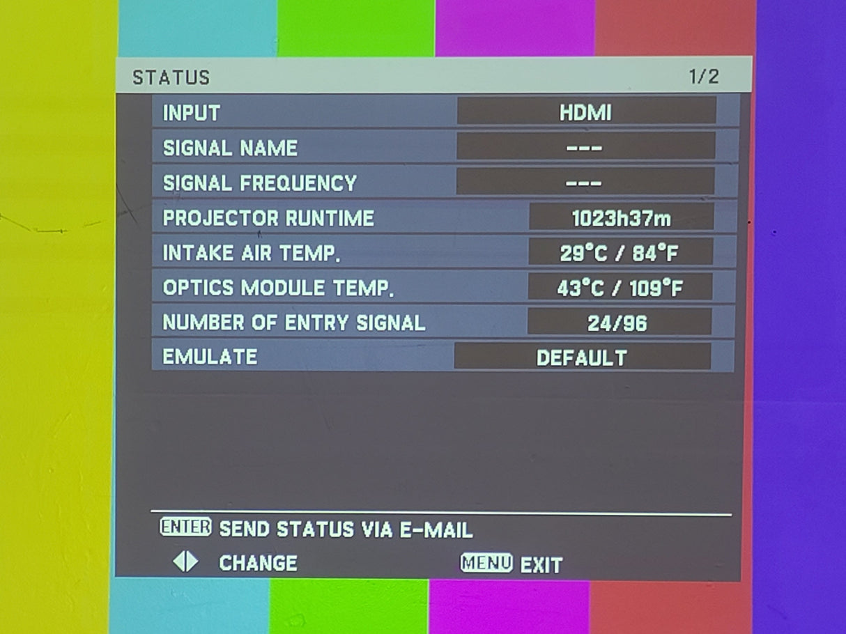 Panasonic PT-RZ370U WUXGA 3LCD Large Venue Projector w/ Accessories