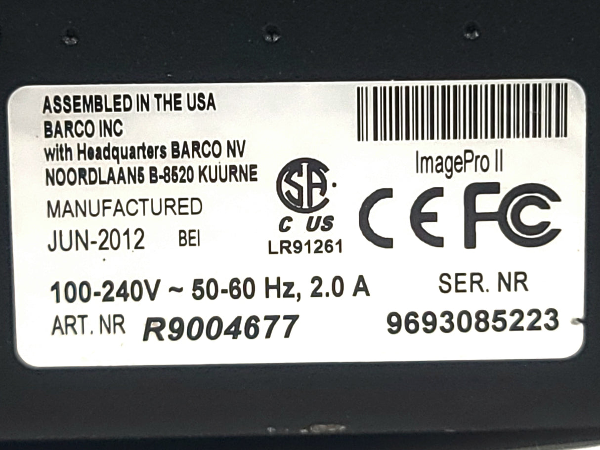 Barco Folsom R9004677 ImagePRO-II All-In-One Video Scaler/Converter