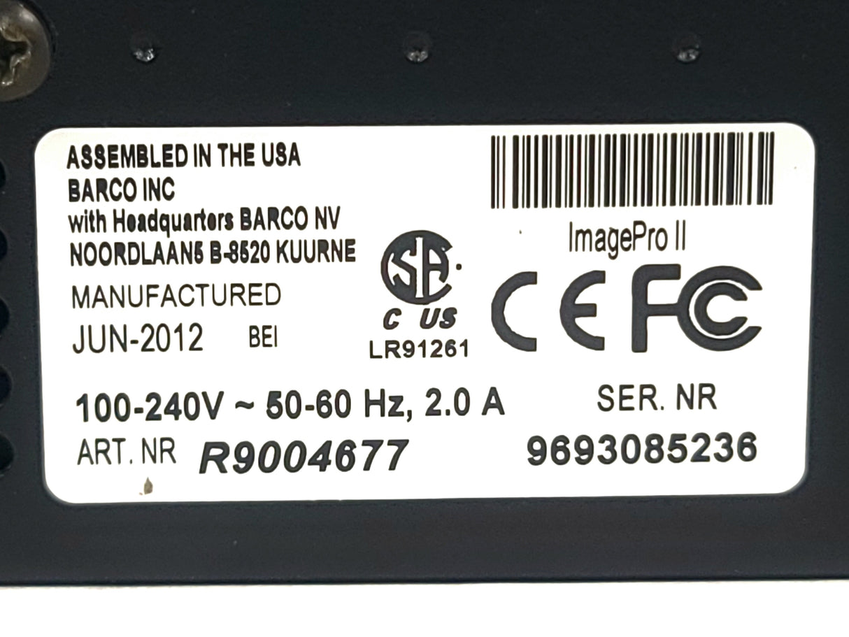 Barco Folsom R9004677 ImagePRO-II All-In-One Video Scaler/Converter