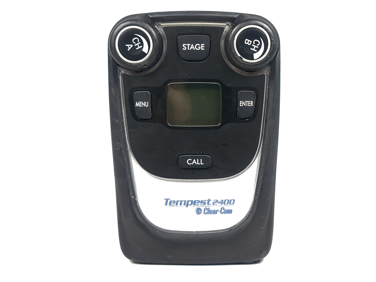 Clear-Com CP-222 Tempest 2400 Series 2-Channel Wireless Belt Station