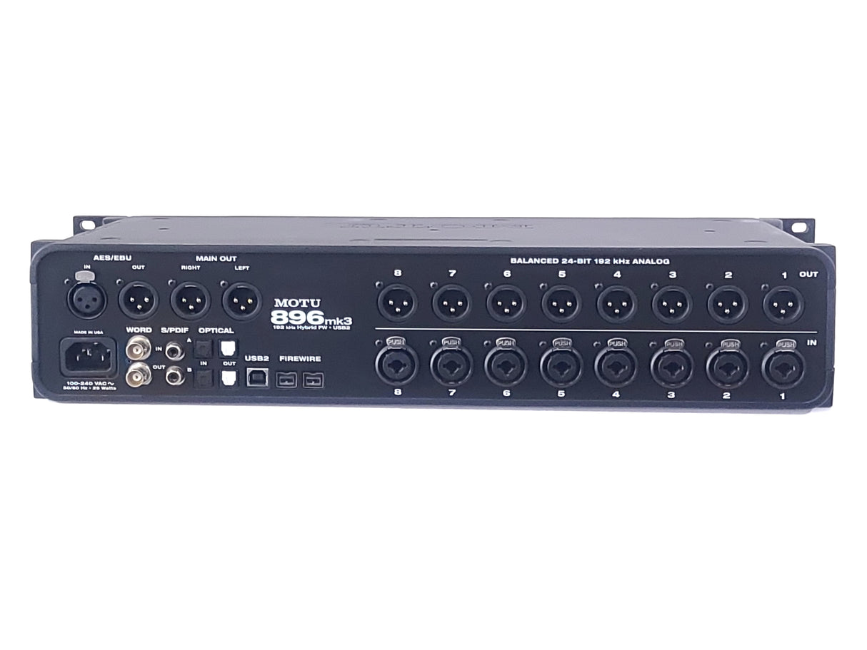 MOTU 896mk3 Hybrid USB / FireWire Audio Interface