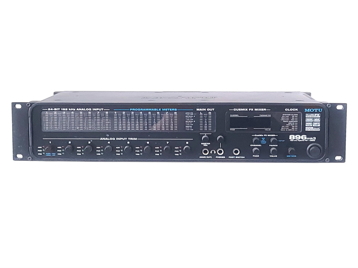 MOTU 896mk3 Hybrid USB / FireWire Audio Interface