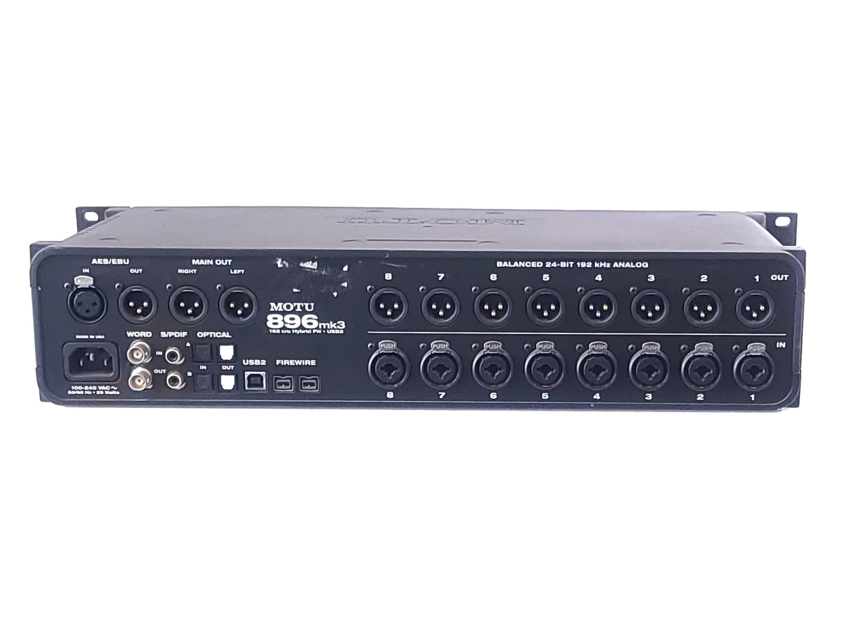 MOTU 896mk3 Hybrid USB / FireWire Audio Interface