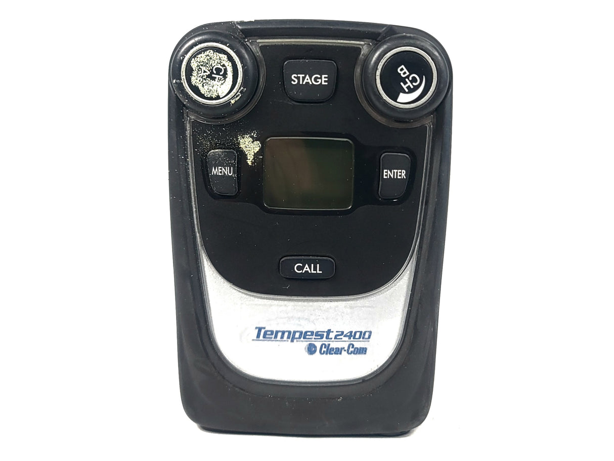 Clear-Com CP-222 Tempest 2400 Series 2-Channel Wireless Belt Station