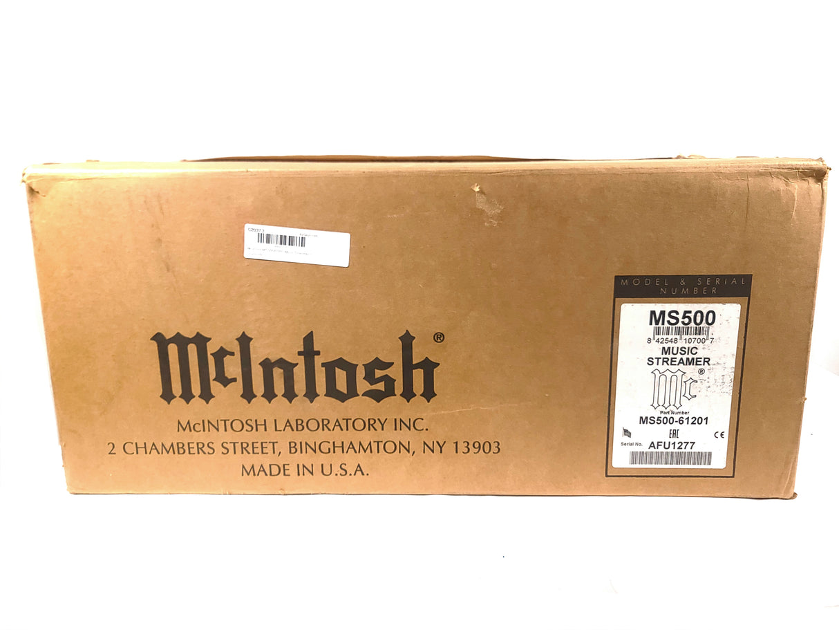McIntosh MS500-61201 Music Streamer in Original Box