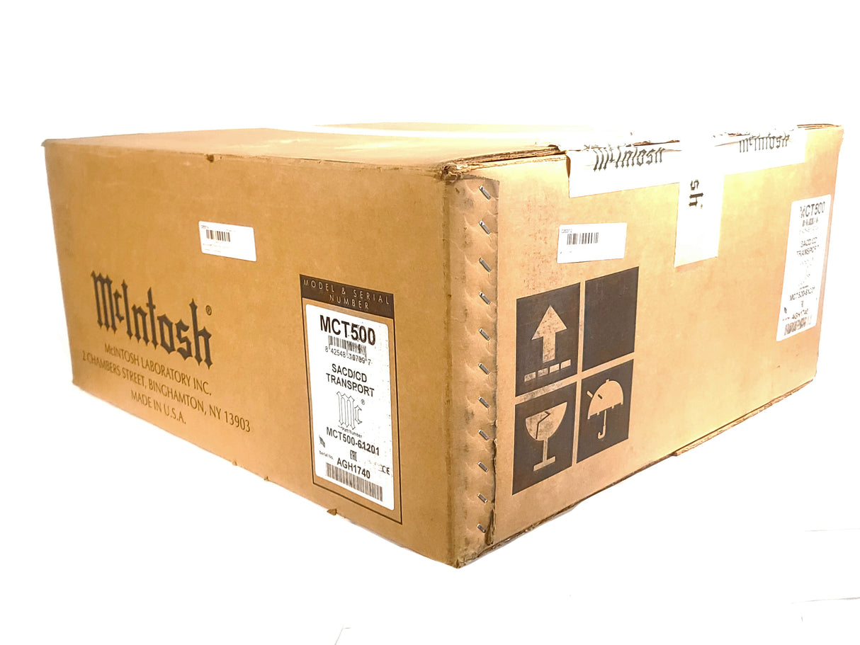 McIntosh MCT500-61201 SACD/CD Transport in Original Box