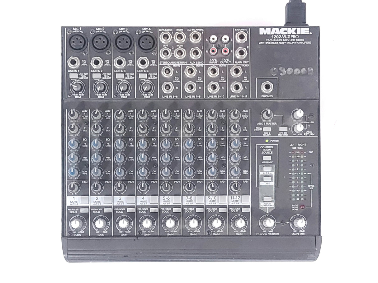 Mackie 1202-VLZ Pro 12-Channel Mic/Line Mixer